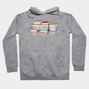 A Stack of Books Hoodie